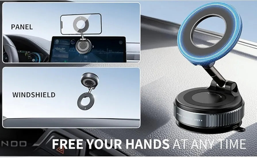 VacuMag™ Magnetic Vacuum Phone Mount