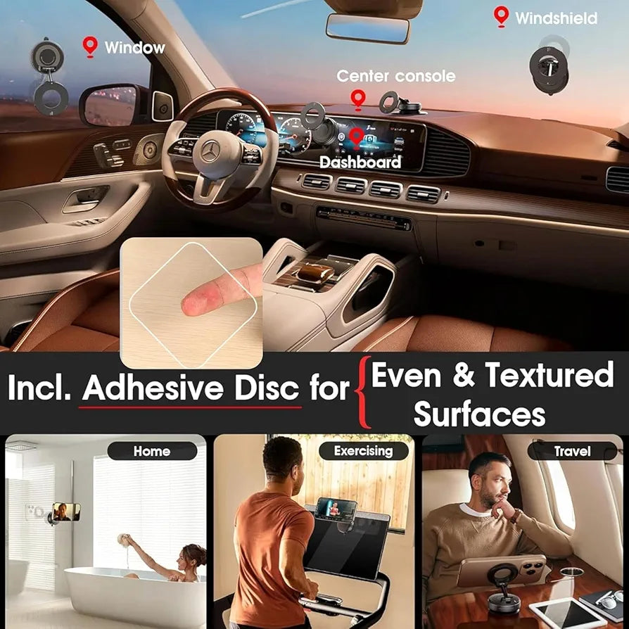VacuMag™ Magnetic Vacuum Phone Mount