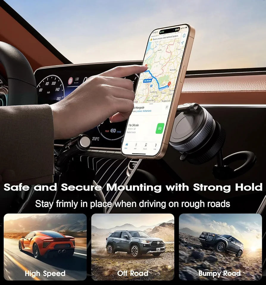 VacuMag™ Magnetic Vacuum Phone Mount